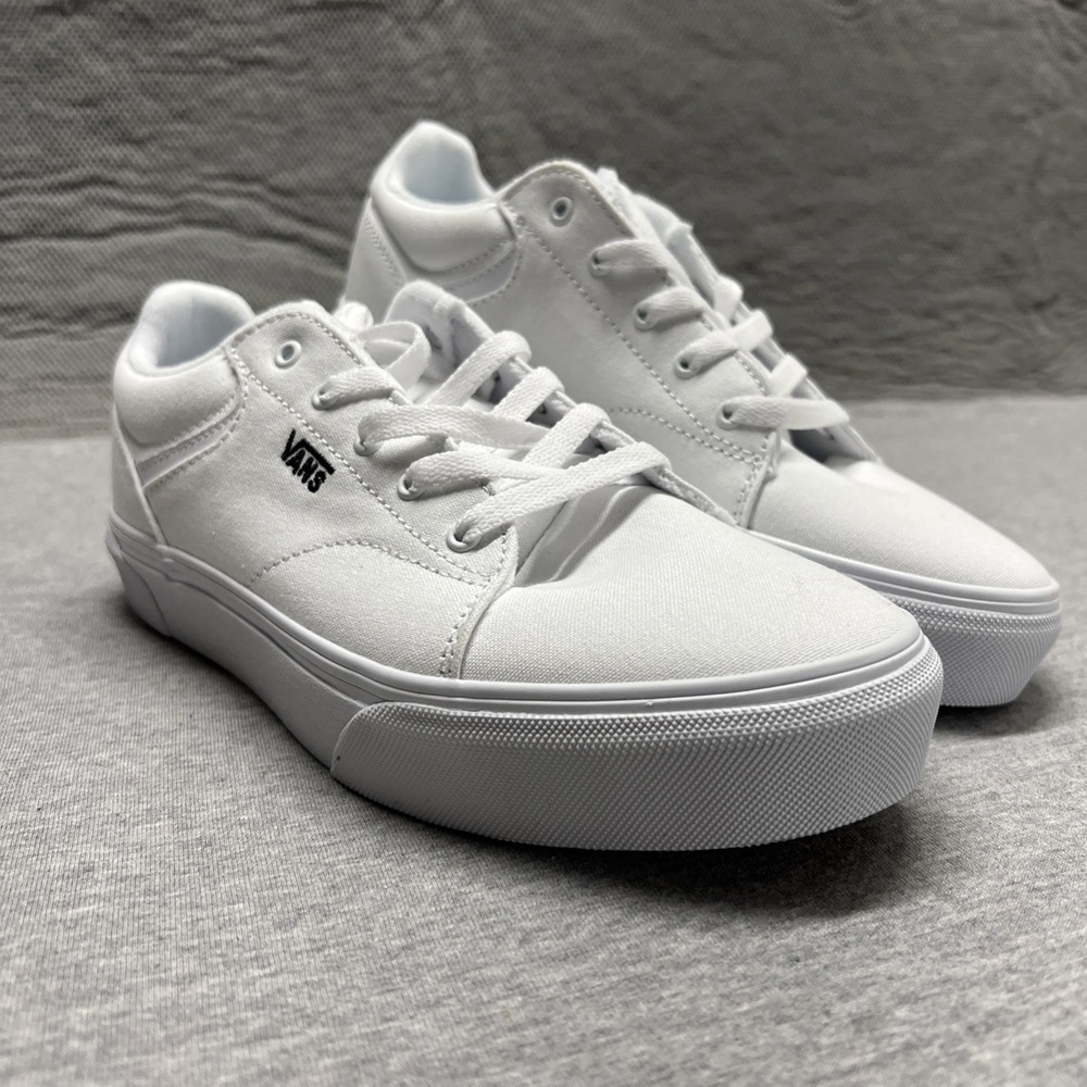 Vans Seldan Platform Canvas Sneaker White Shoe Womens Size 6 VN000CP1YB2